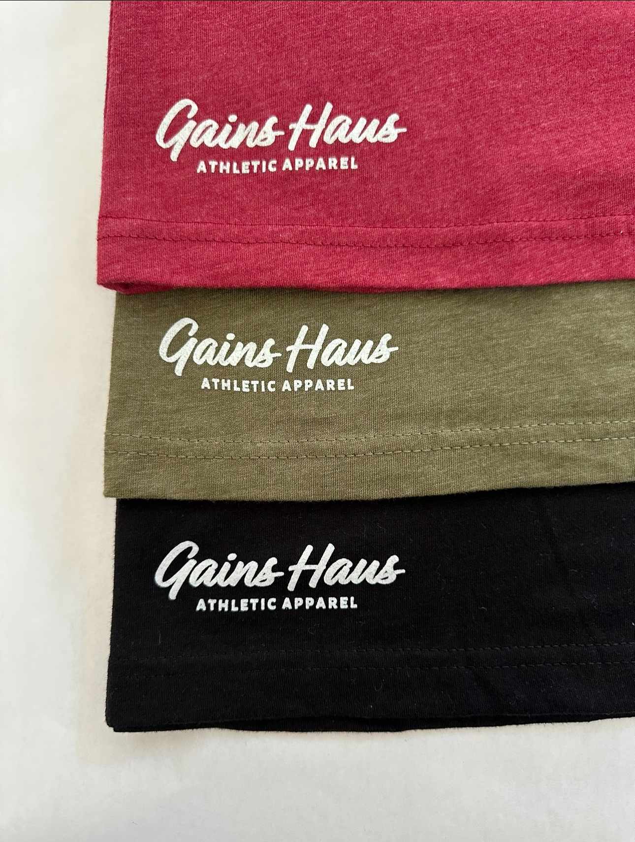 Gains Haus Athletic Apparel Men's Fitness Tee