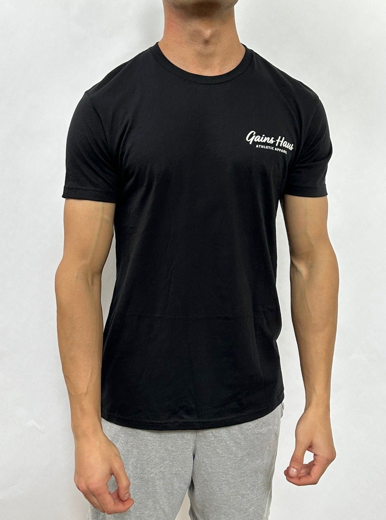 Gains Haus Athletic Apparel Men's Excuses Fade Tee