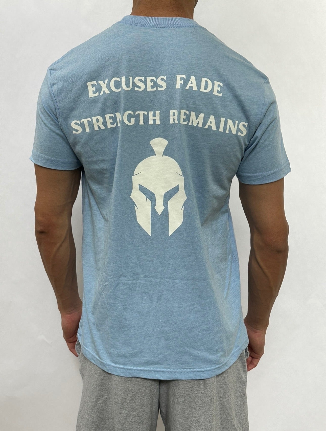 Gains Haus Athletic Apparel Men's Excuses Fade Tee